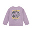 Daily7, Oversized Sweater Backprint - Purple, Purple Melange