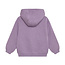 Daily7, Oversized Hoodie Chest Print - Purple, Purple Melange
