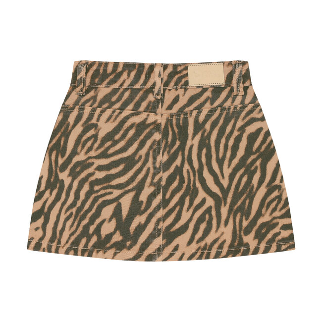 Daily7, Animal Skirt - Brown, Ginger Root