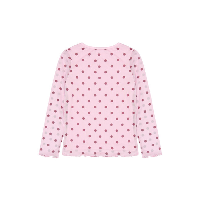 The New  long sleeve pink lavender aop