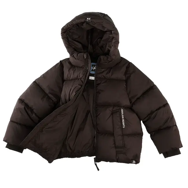 Z8 kids, Winterjas Baris - Pure chocolate
