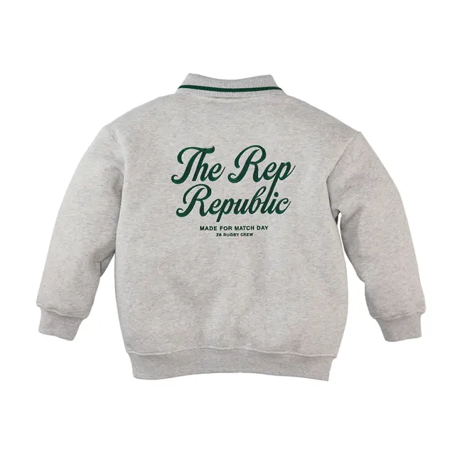 Z8 kids, Polo ls Julien - Grey melange