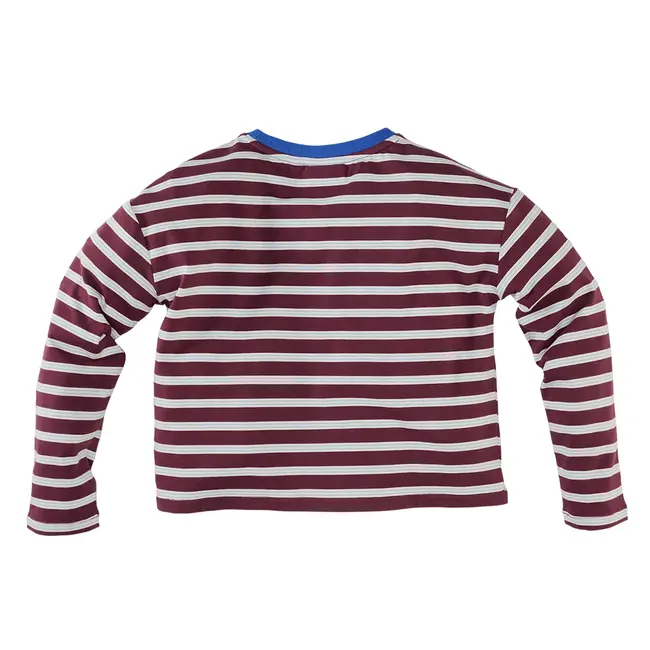 Z8 kids, Long sleeve Florien - Burgundy battle