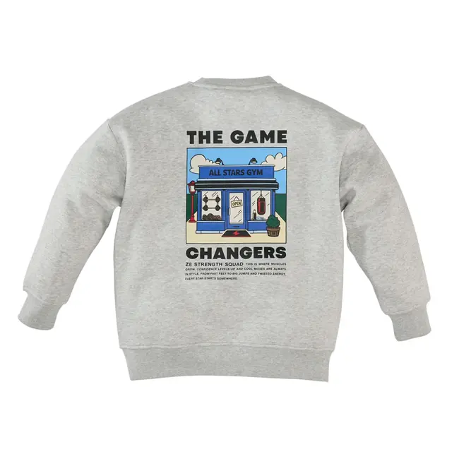 Z8 kids, Sweater Antony - Grey melange