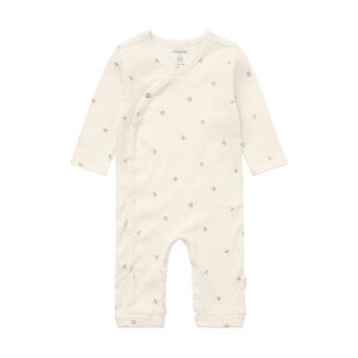 Noppies Noppies,  Playsuit LS AOP - Egret
