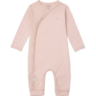 Noppies Noppies,  U Playsuit rib Nevis LS -  Rose Smoke