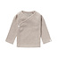 Noppies,  U Tee Overlap LS Rib Nanyuki -  Taupe Melange