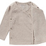 Noppies,  U Tee Overlap LS Rib Nanyuki -  Taupe Melange