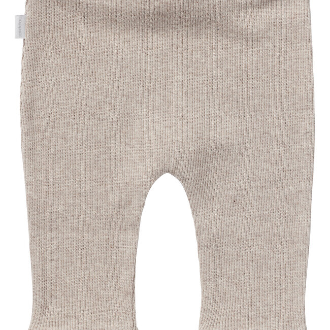 Noppies,  U Pants comfort Rib Naura -  Taupe Melange