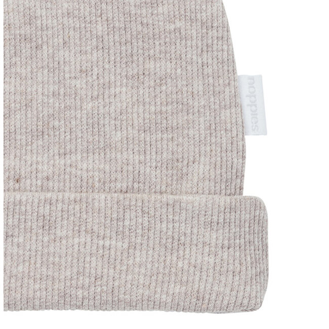 Noppies,  U Hat  Rib Nevel -  Taupe Melange
