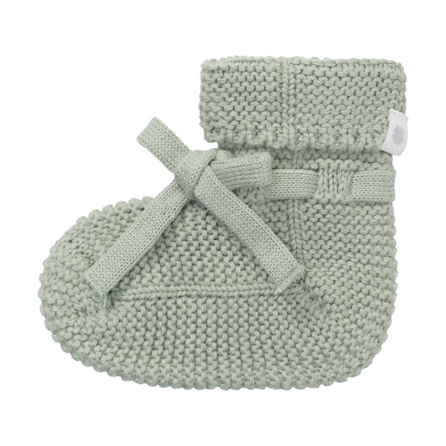 Noppies,  U Booties knit Nelson - Iceberg Green