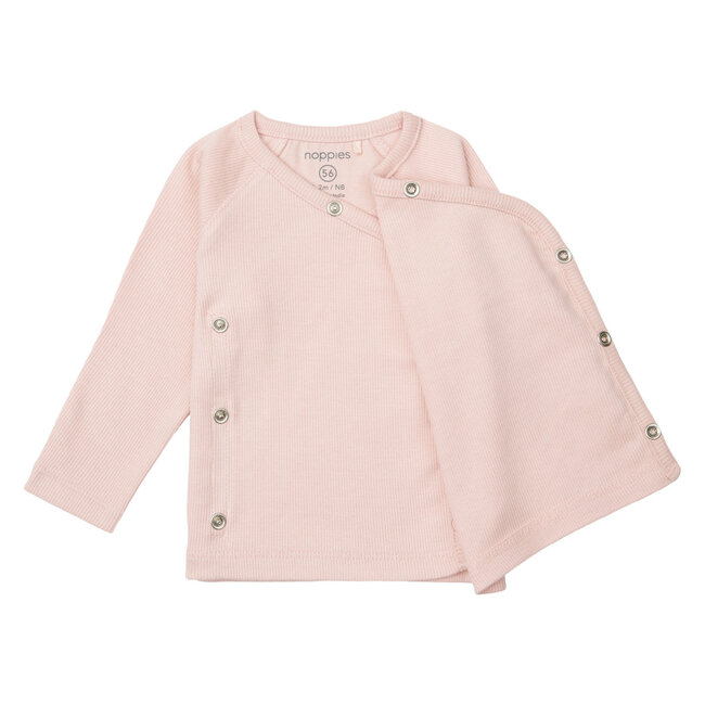 Noppies,  U Tee wrap rib Nanyuki LS -  Rose Smoke