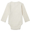 Noppies,  U Romper rib Nino LS -  Oatmeal Melange