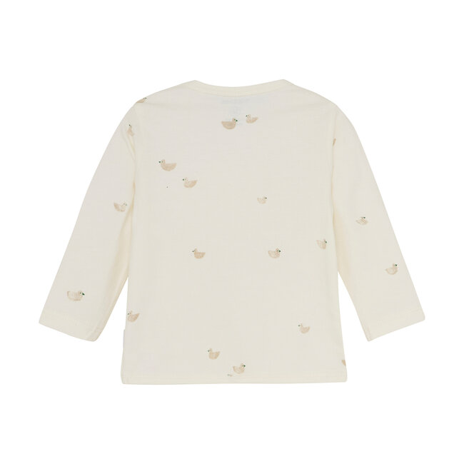 Noppies,  U Tee wrap Nour long sleeve -  Animals pattern Off white