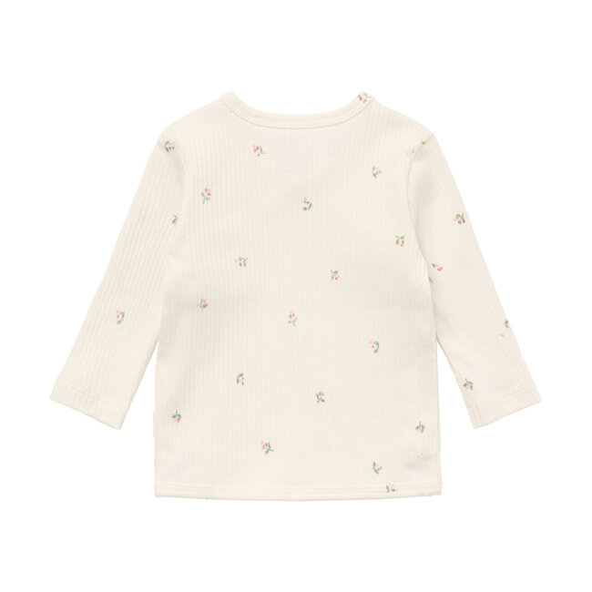 Noppies,  Top LS AOP - Egret