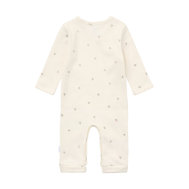 Noppies,  Playsuit LS AOP - Egret