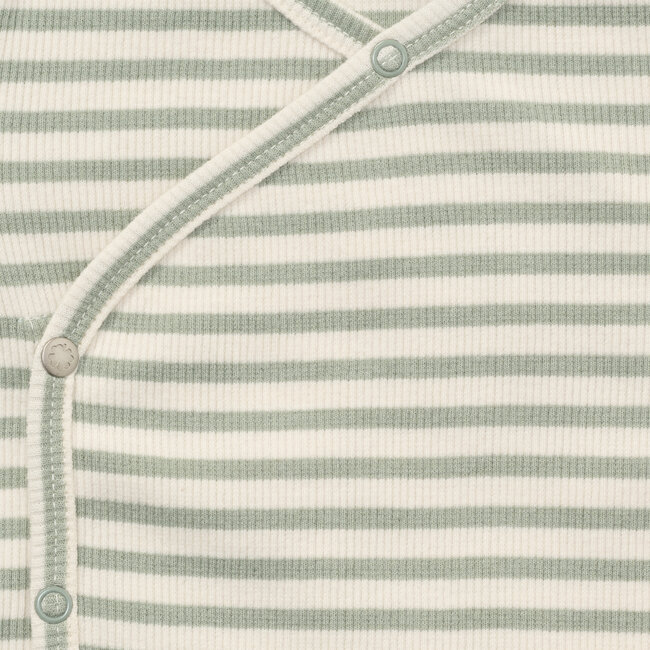 Noppies,  Top LS stripe - Iceberg Green