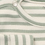 Noppies,  Tee LS stripe - Iceberg Green