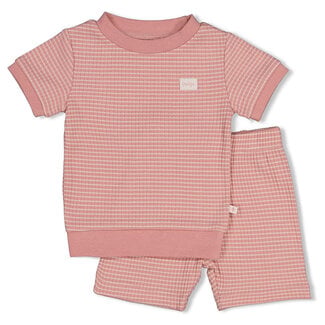 Feetje Feetje shortama wafel - Summer Special mauve