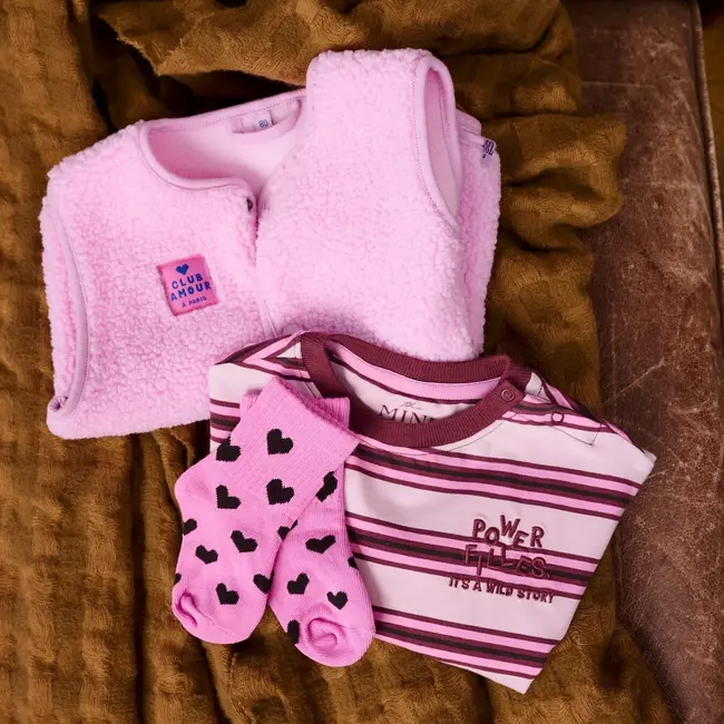 Z8 mini, Long sleeve Philippa - Playful pink