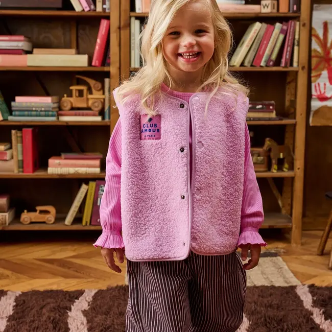 Z8 mini, Gilet Nicole - Playful pink