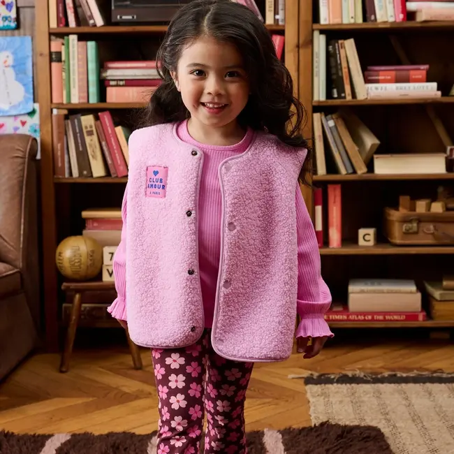 Z8 mini, Gilet Nicole - Playful pink