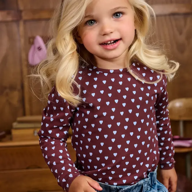 Z8 mini, Long sleeve Madelief - Berry brave