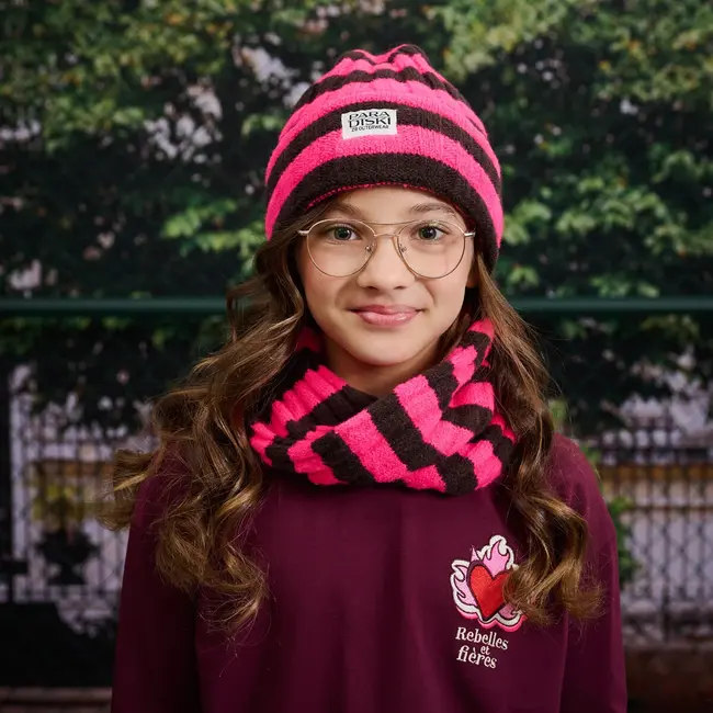 Z8 kids, Sjaal Narin - Knockout pink M