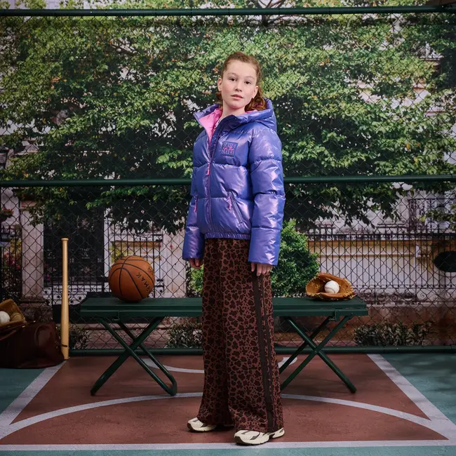 Z8 kids, Winterjas Gwenne - Purple magic