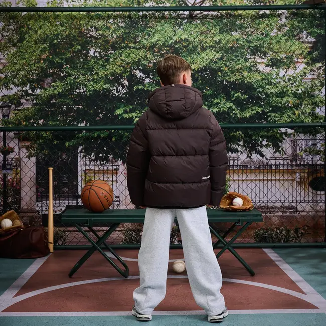 Z8 kids, Winterjas Baris - Pure chocolate