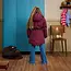 Z8 kids, Winterjas Arieke - Burgundy battle