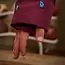 Z8 kids, Winterjas Arieke - Burgundy battle