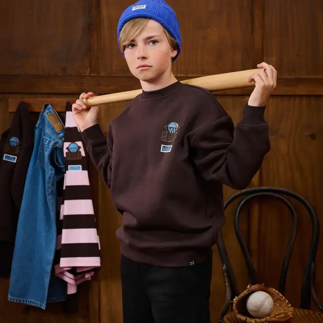 Z8 kids, Sweater Pascal - Chocolate plum