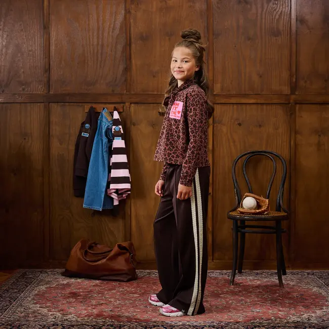 Z8 kids, Broek Nourayn - Chocolate plum