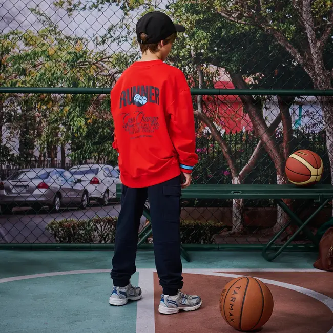 Z8 kids, Sweater Nolan - Fiery red