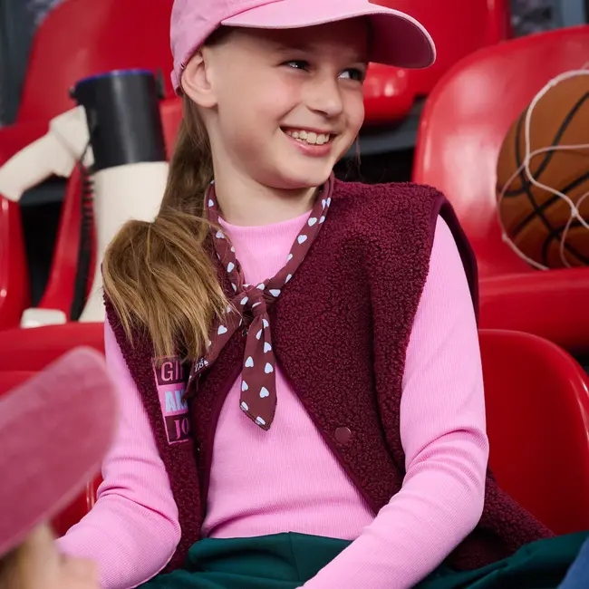 Z8 kids, Gilet Lilou - Burgundy battle