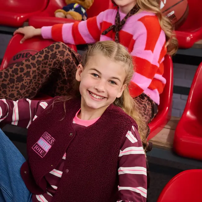 Z8 kids, Long sleeve Diana - Burgundy battle