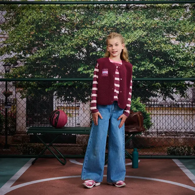 Z8 kids, Long sleeve Diana - Burgundy battle