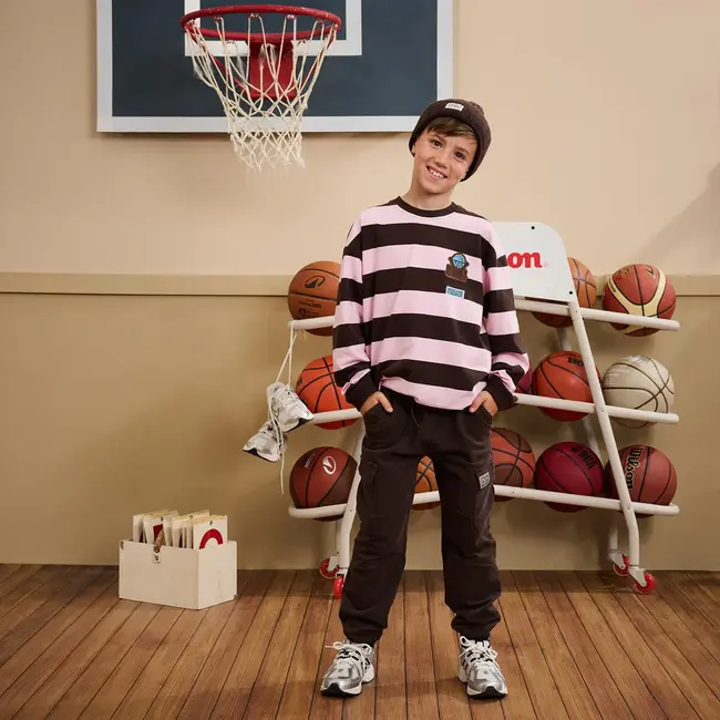 Z8 kids, Joggingbroek Cooper - Chocolate plum