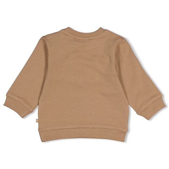 Feetje , Sweater - Pasta Party - Camel