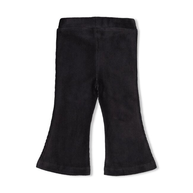 Feetje , Flare broek velours rib - City Chic - Antraciet