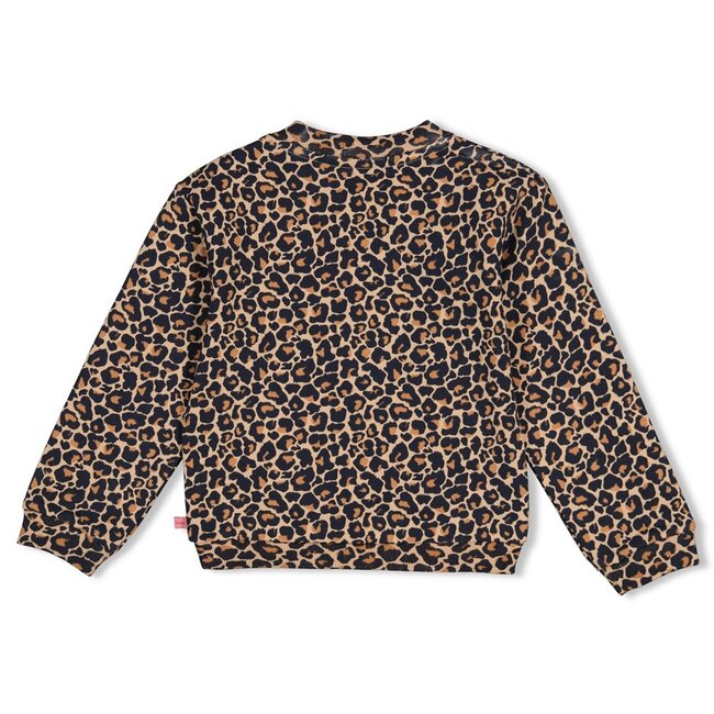 Feetje , Sweater AOP oversized - City Chic - Zand