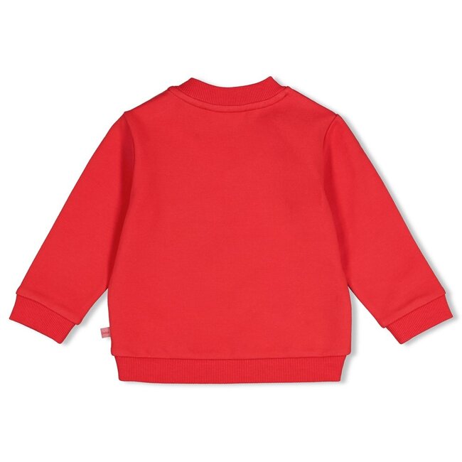 Feetje , Sweater - City Chic - Rood