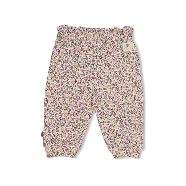 Feetje , Broek AOP - Afternoon Tea - Creme