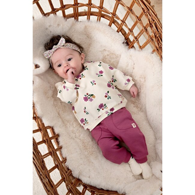 Feetje , Broek - Afternoon Tea - Berry
