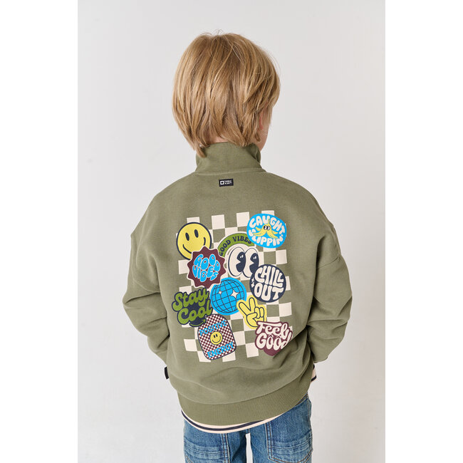 Tumble 'N Dry,  Milton Sweatshirt - GREEN