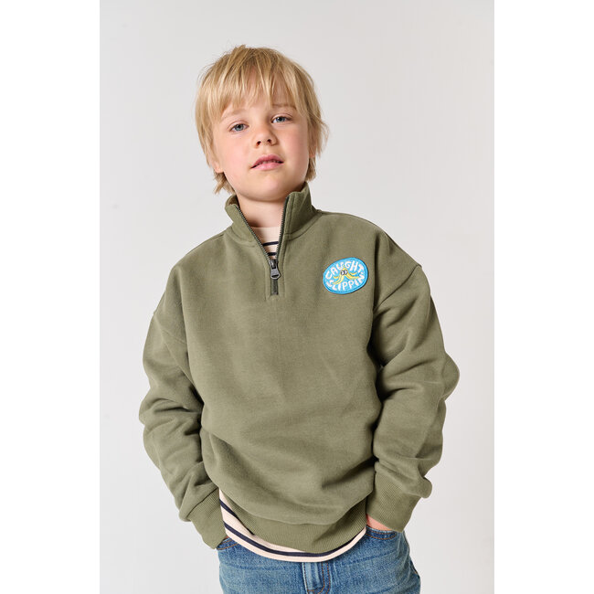 Tumble 'N Dry,  Milton Sweatshirt - GREEN