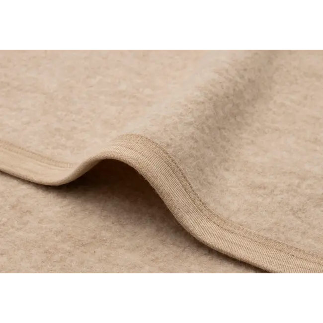 Deken Wieg 75x100cm Merino Wol Felted - Natural