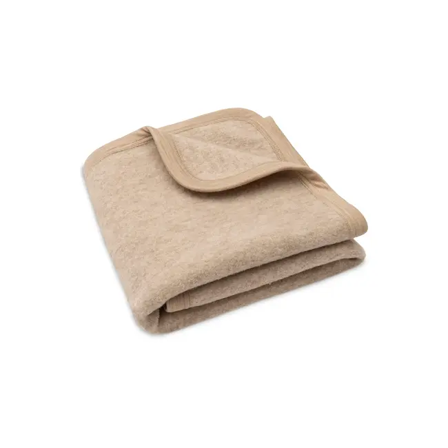 Deken Wieg 75x100cm Merino Wol Felted - Natural