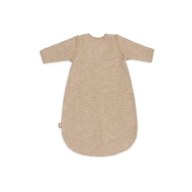 Slaapzak met afritsbare mouw Rond - Merino Wol Felted - Naturel